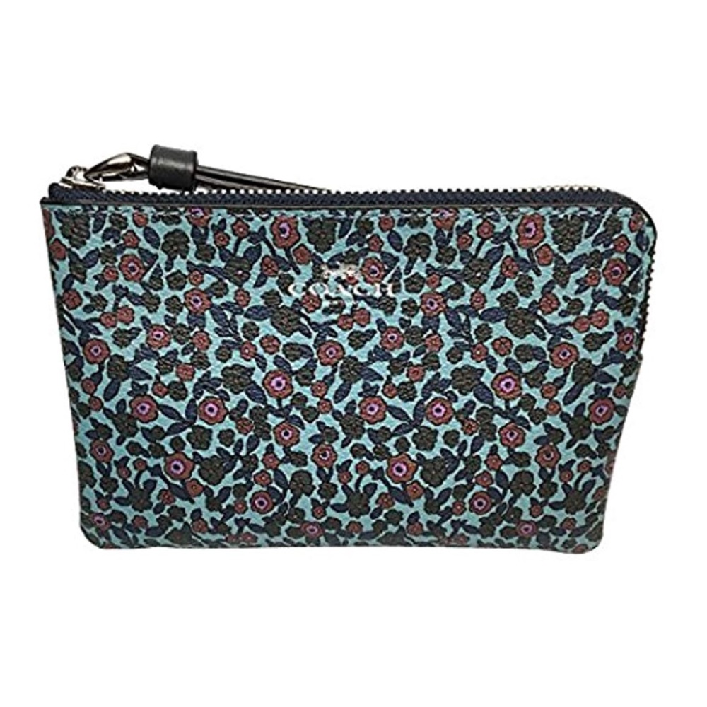 Coach Small Wristlet in Floral Ranch
